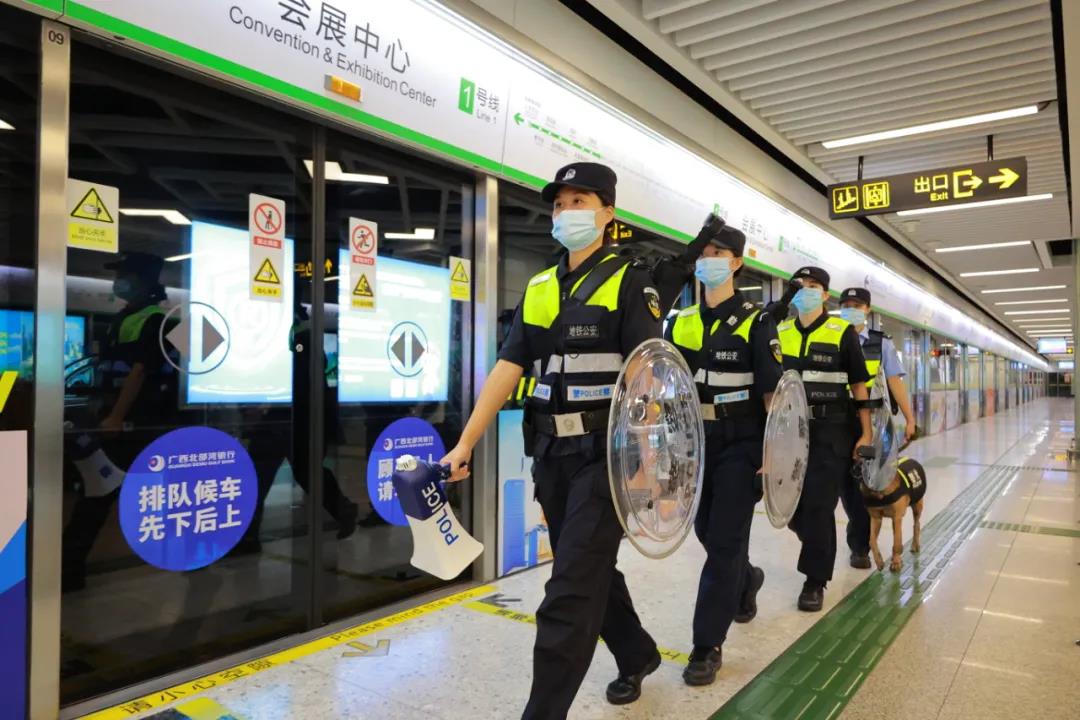 广西公安全力以赴确保第18届东博会安保万无一失